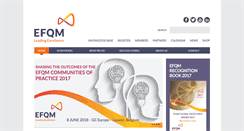 Desktop Screenshot of efqm.com
